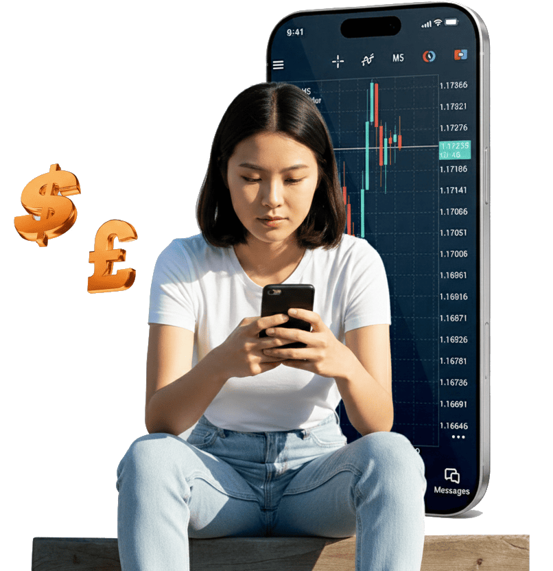 Mobile trading app